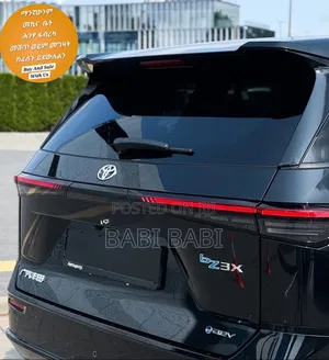 New Toyota bZ3 2025 Black