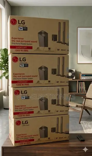 Lg Home Theater System 1000w 5.1 Ch. DVD