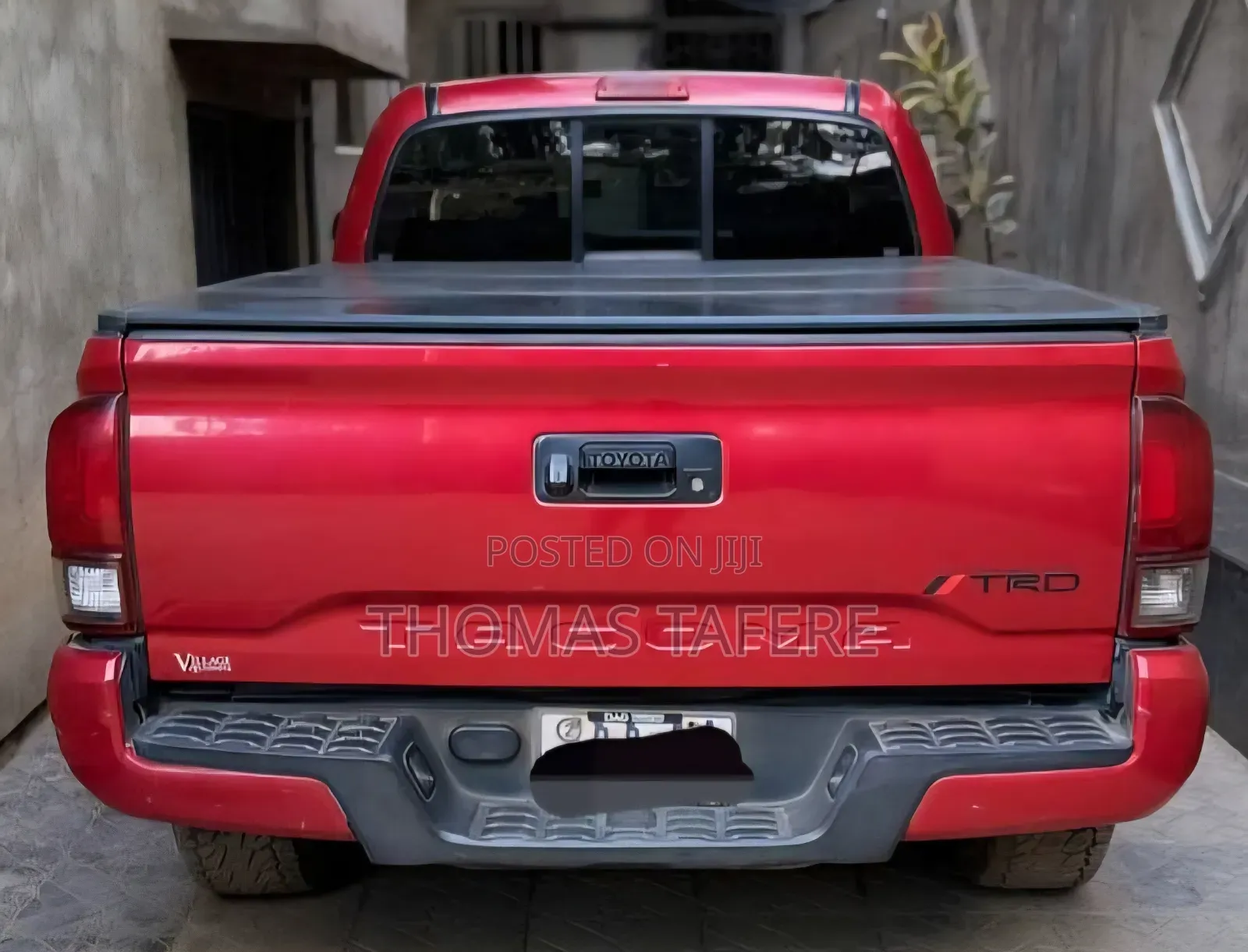Toyota Tacoma 2018 Red