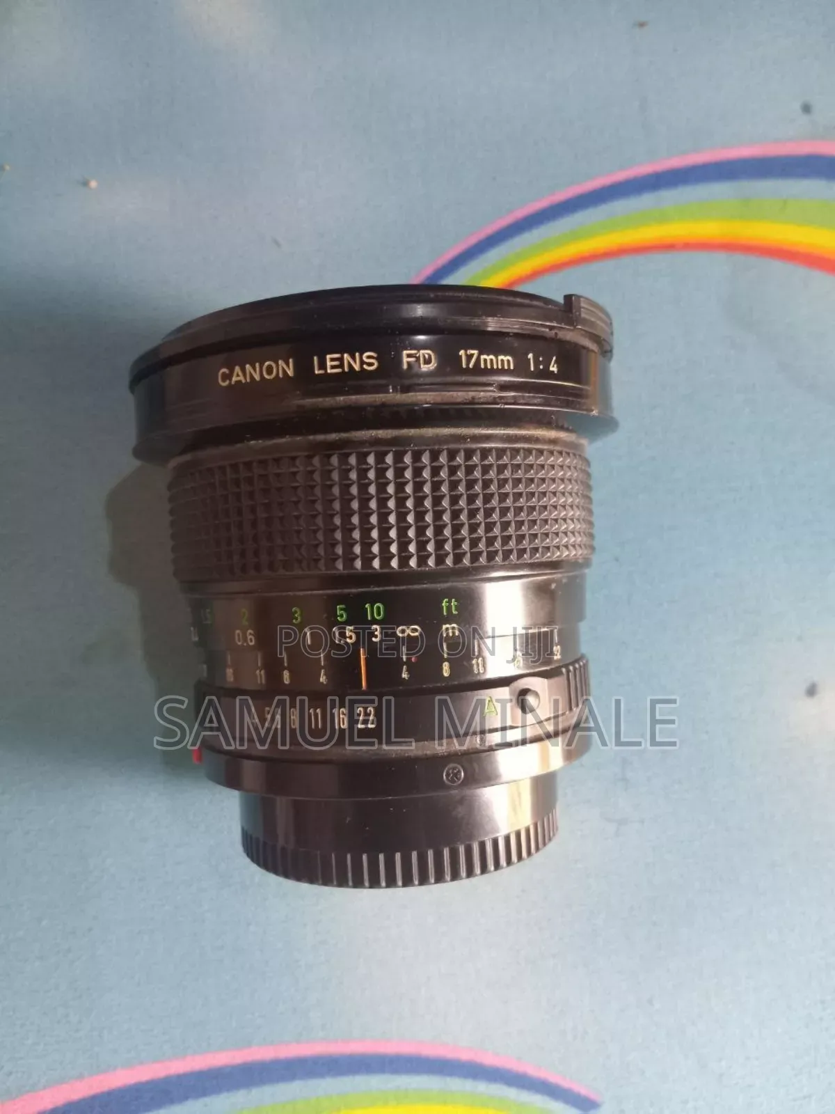 This Is A Vintage Canon Fd 17mm F/4 Wide-angle Camera Lens. [1, 2]