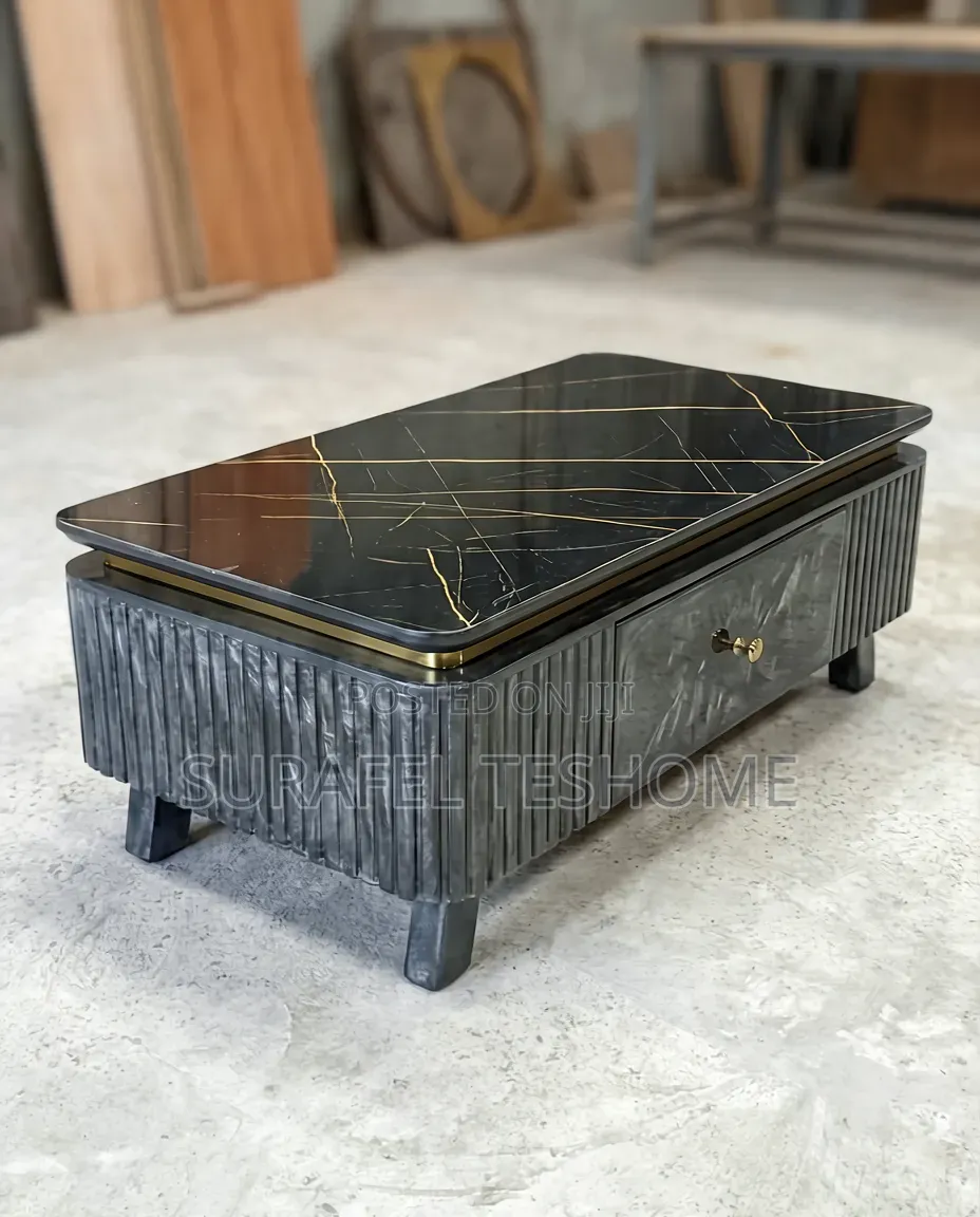 Modern Center Sofa Table | ሴንተር ቴብሎች | Epoxy-Made Tables