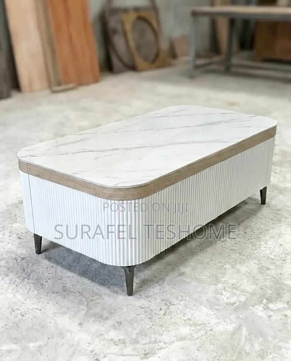 Modern Center Sofa Table | ሴንተር ቴብሎች | Epoxy-Made Tables