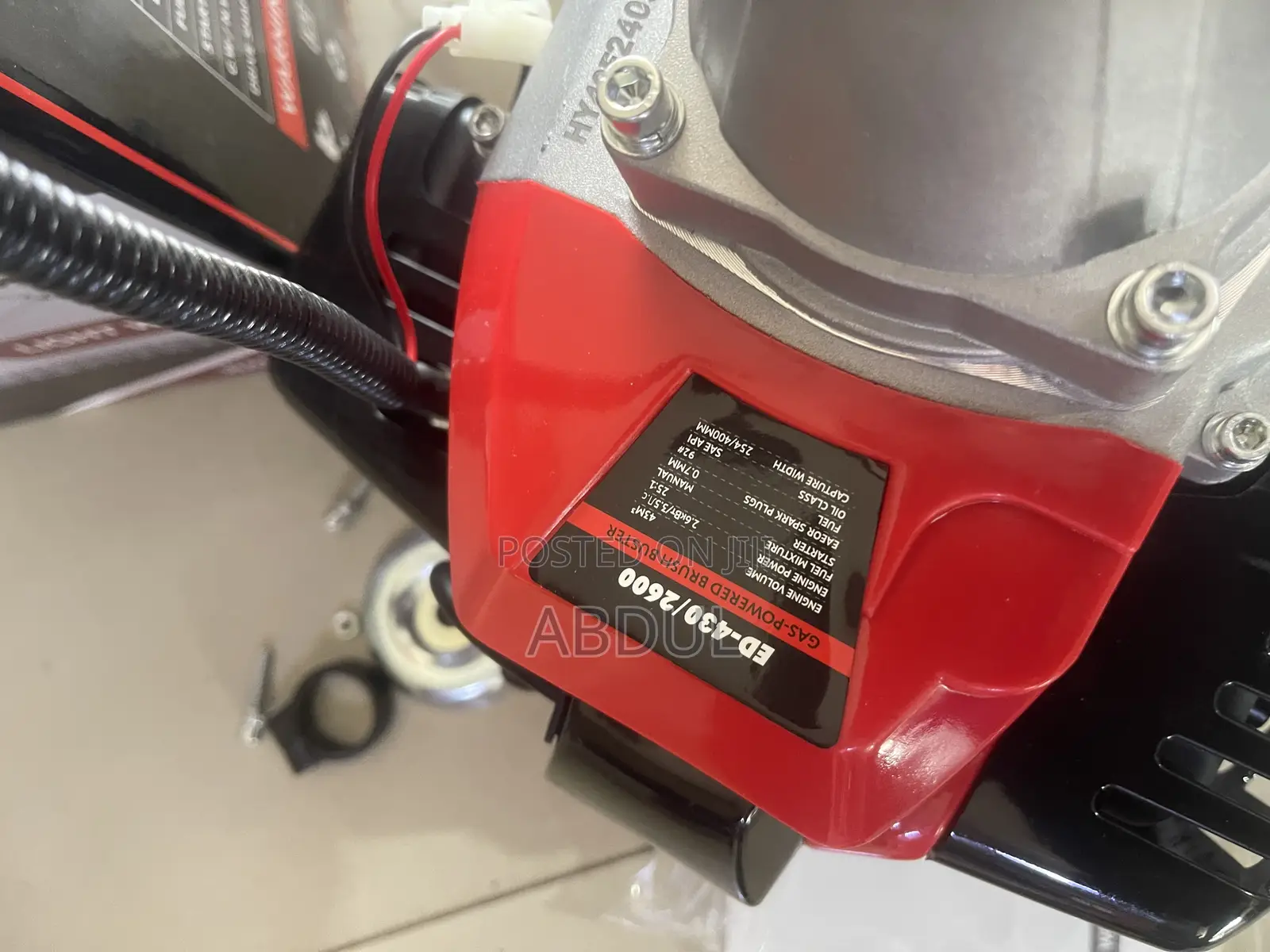 Gasoline Brush Cutter