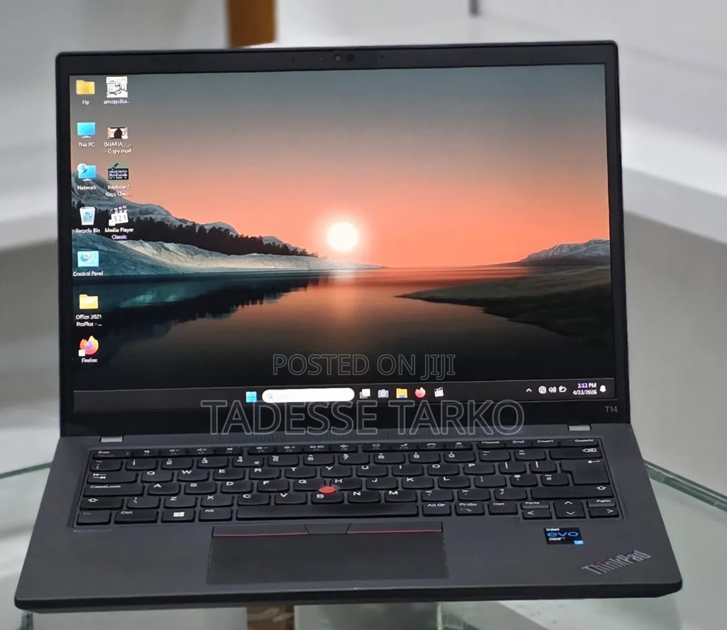 New Laptop Lenovo ThinkPad T14 G3 16GB Intel Core i7 SSD 256GB