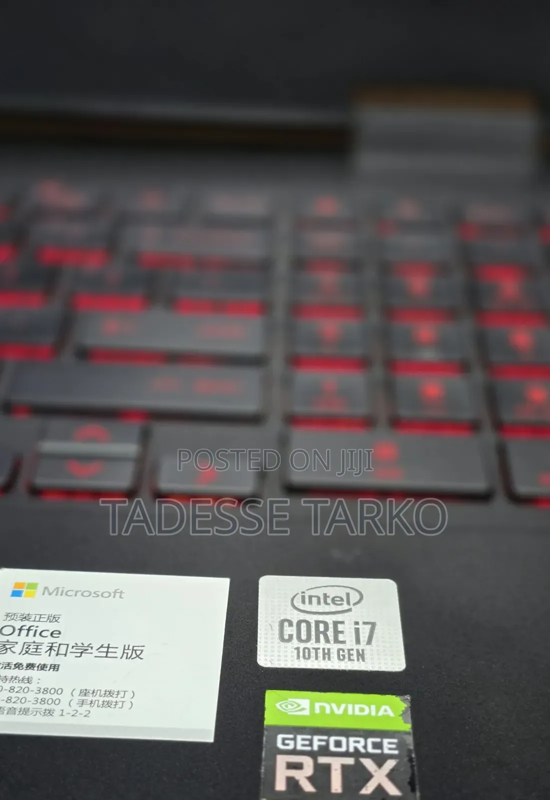 New Laptop HP Omen 15 16GB Intel Core i7 SSD 512GB