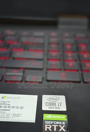 New Laptop HP Omen 15 16GB Intel Core i7 SSD 512GB
