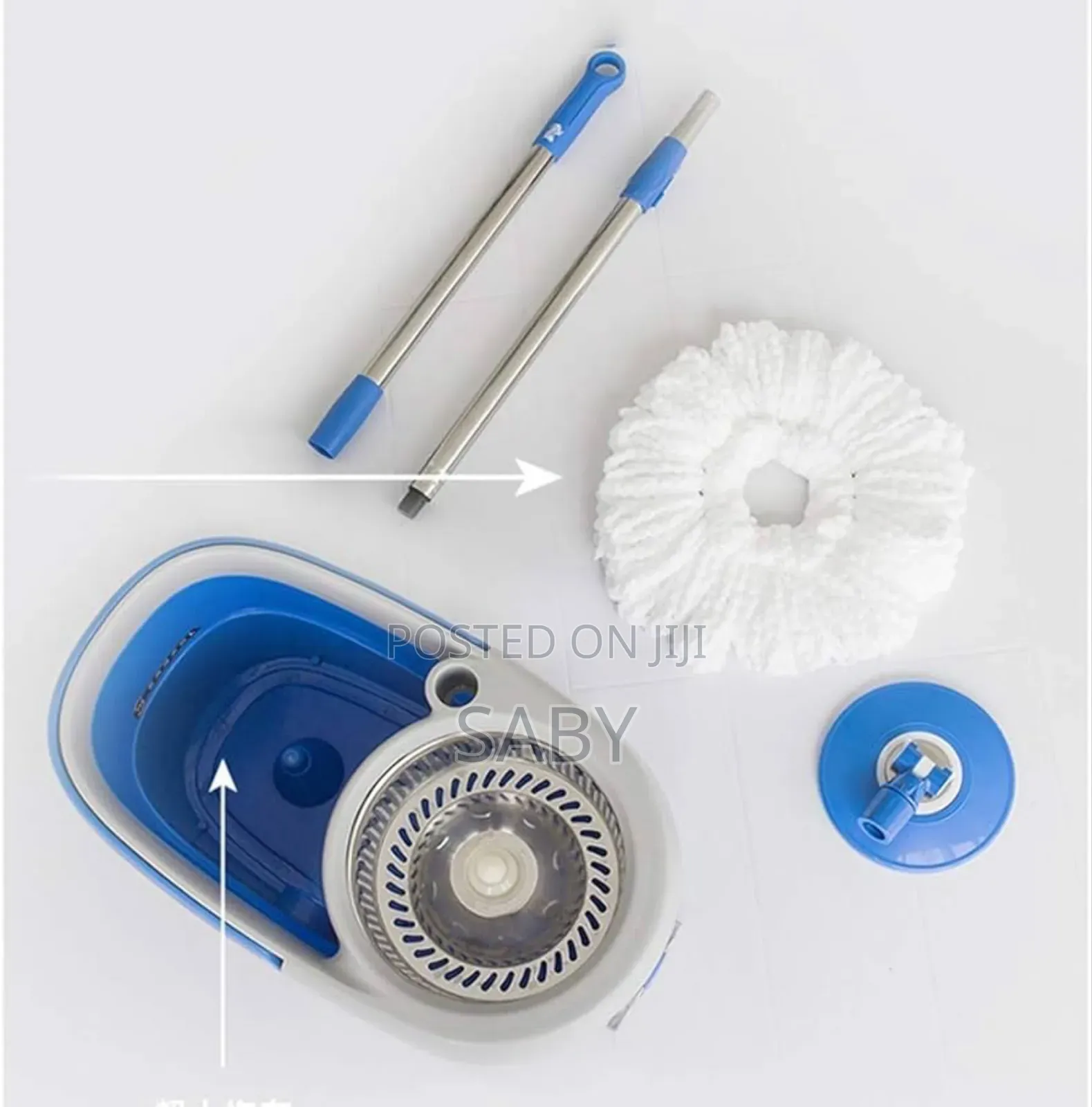 Dual Drive Spin Mop 360°