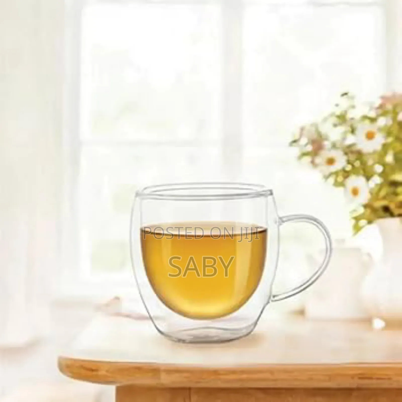 6pcd Double Wall Glass Cup