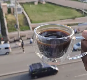 6pcd Double Wall Glass Cup