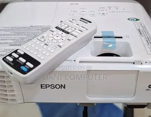 Brand New Epson Projector With Manual Has Remote Model Name: Eb-X