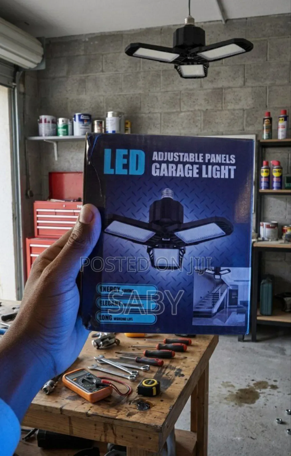 Led Adjustable Panel Garage Light