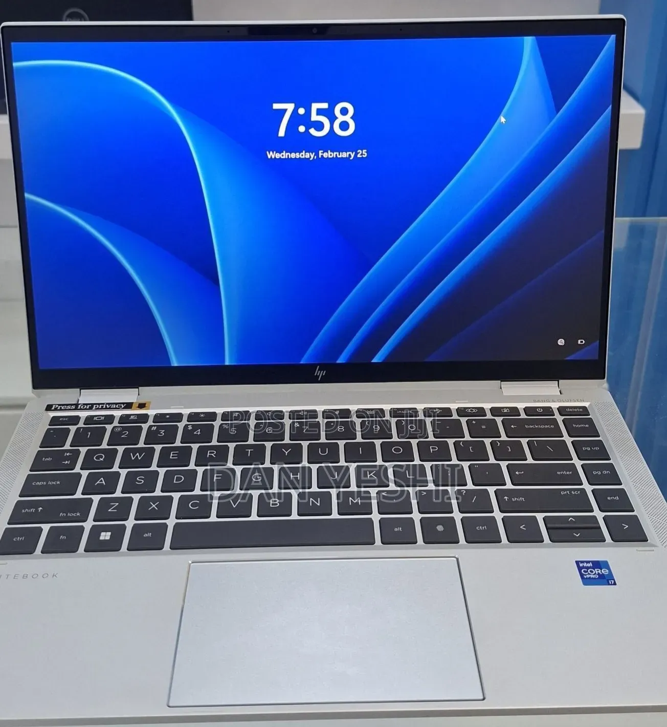 New Laptop HP 32GB Intel Core i7 SSD 512GB