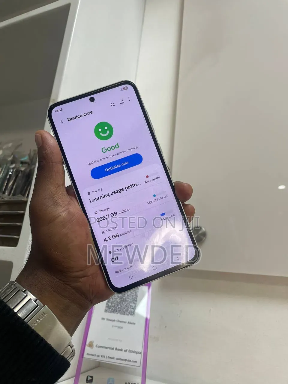 Samsung Galaxy A55 256 GB White