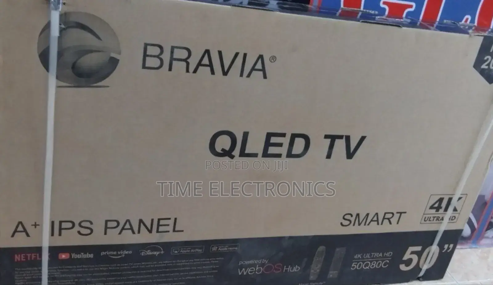 Bravia 50" Qled New 2026 Webos Hub Tv 10 Years Warranty