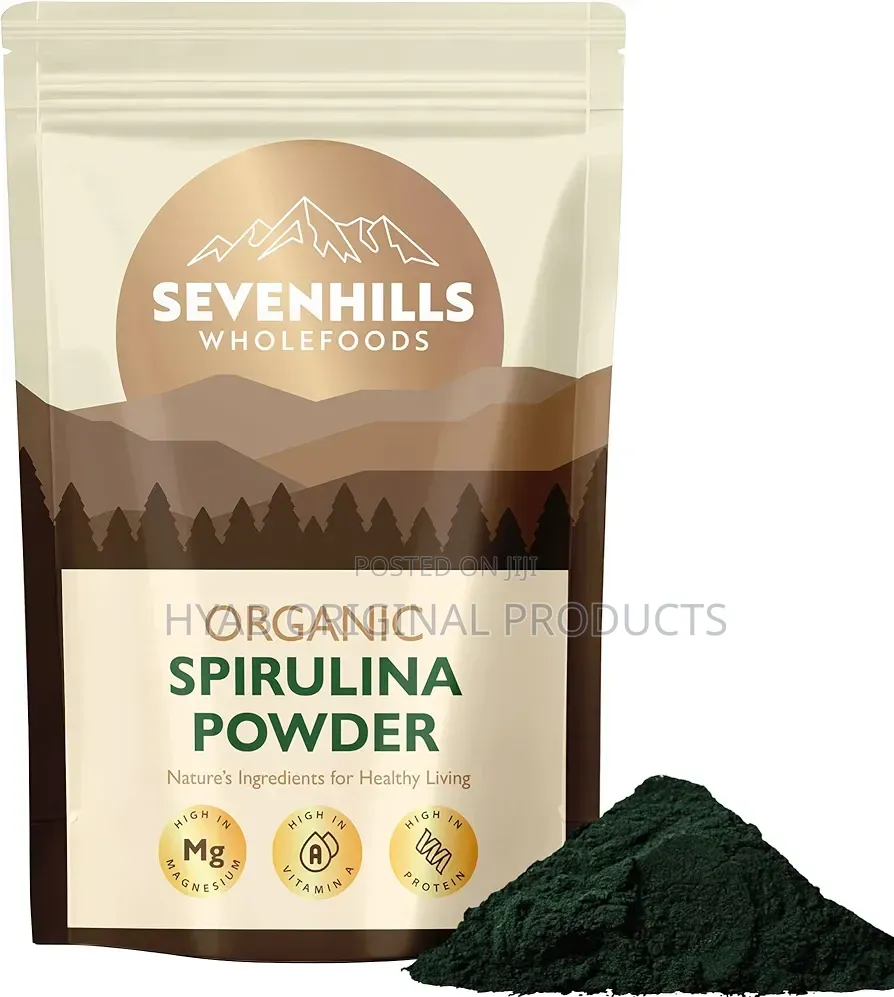 Organic Spirulina Powder 500g | Certified Organic 100% Pure Natural