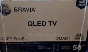 Bravia 50" Qled New 2026 Webos Hub Smart Tv 10 Years Warranty
