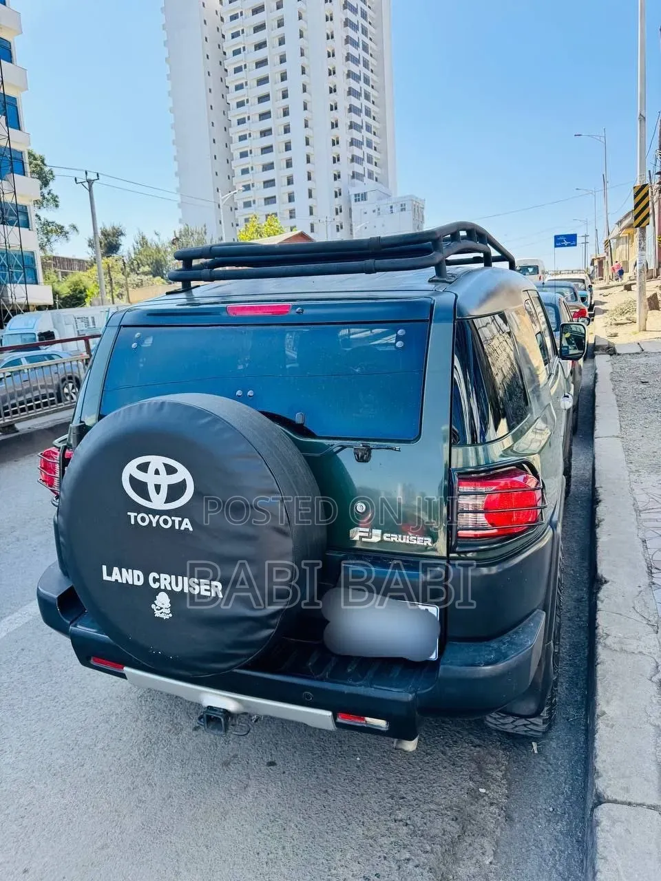 Toyota FJ Cruiser 2014 Green