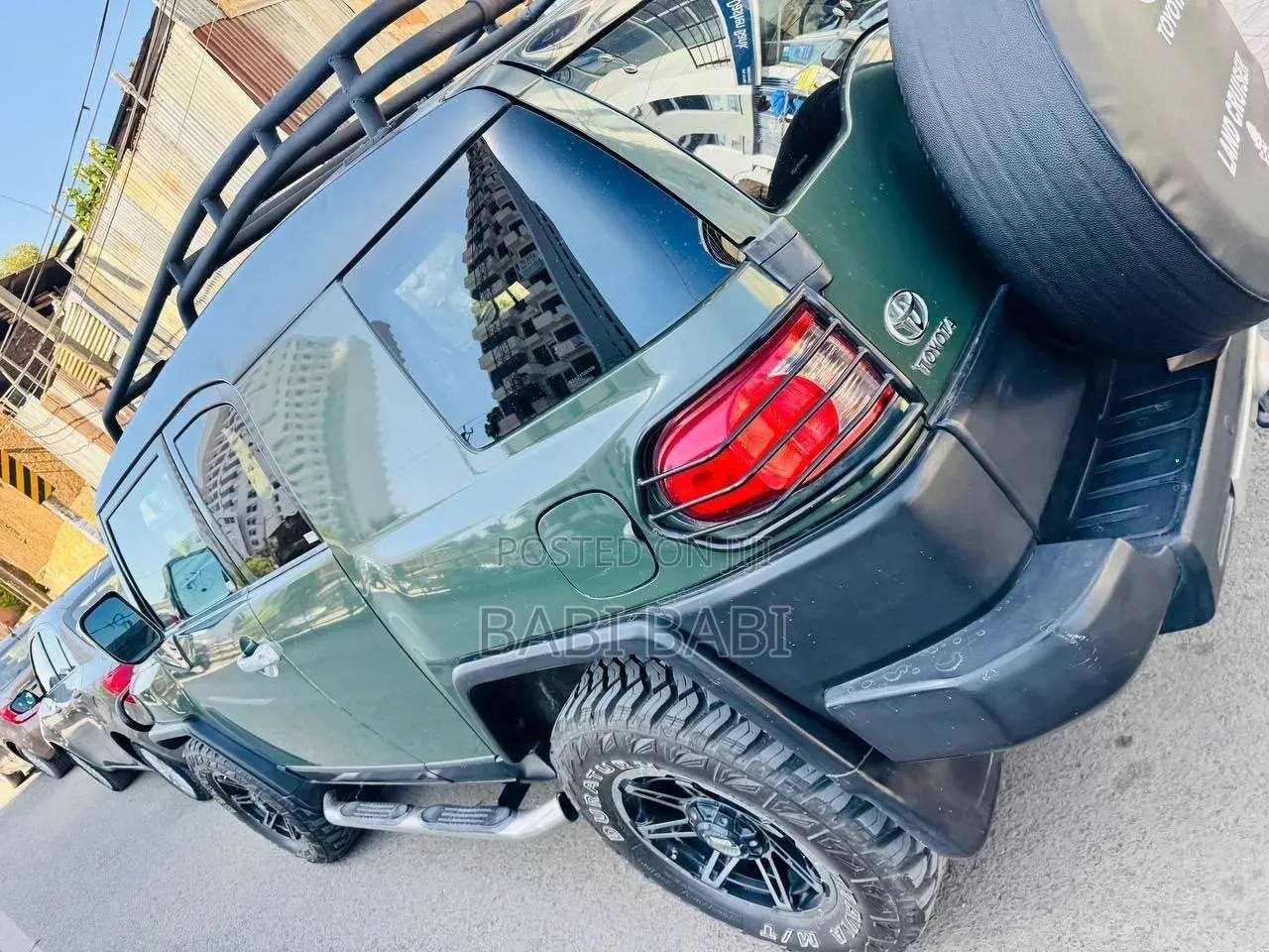 Toyota FJ Cruiser 2014 Green