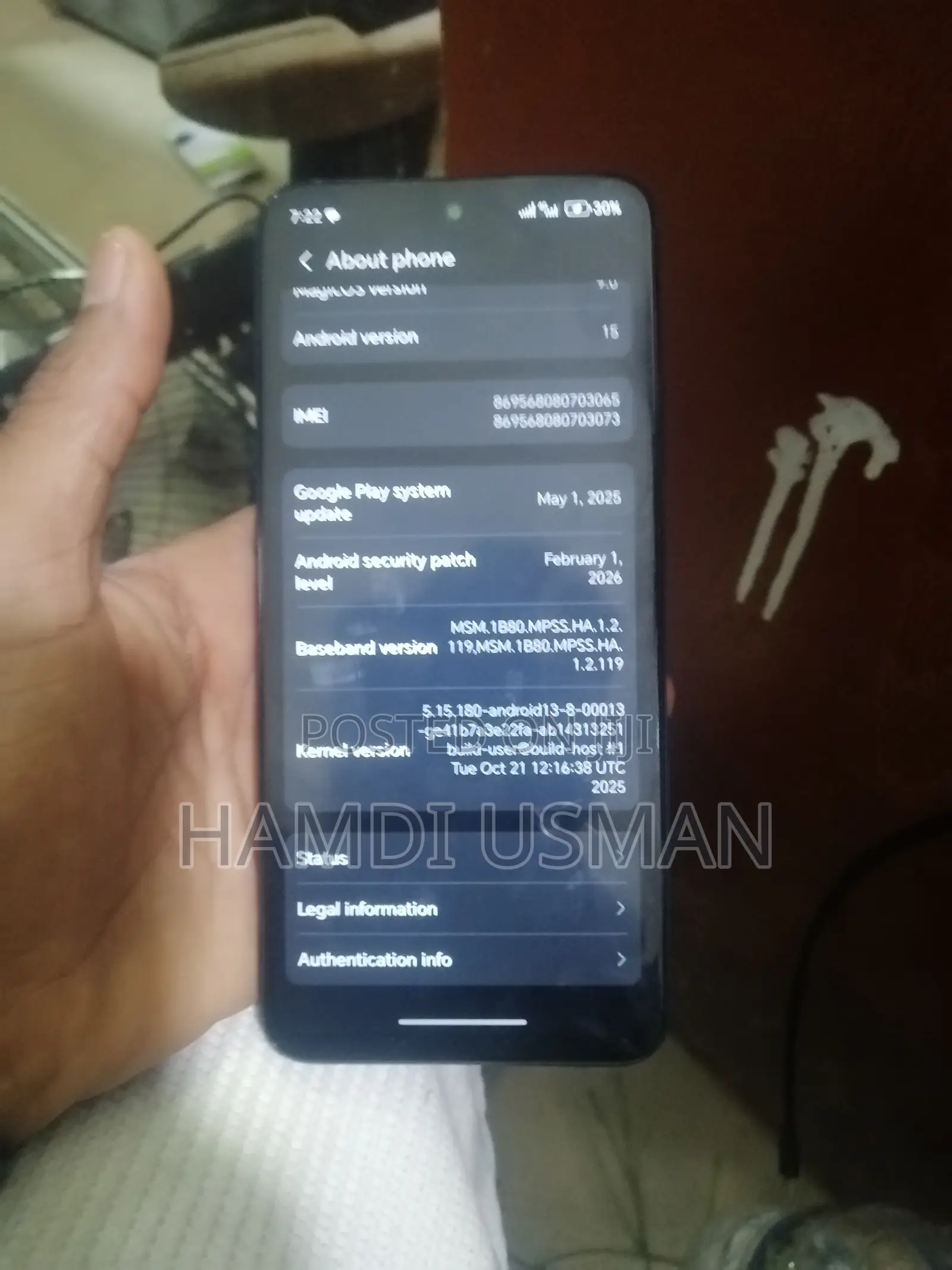 Honor X7d 256 GB Black