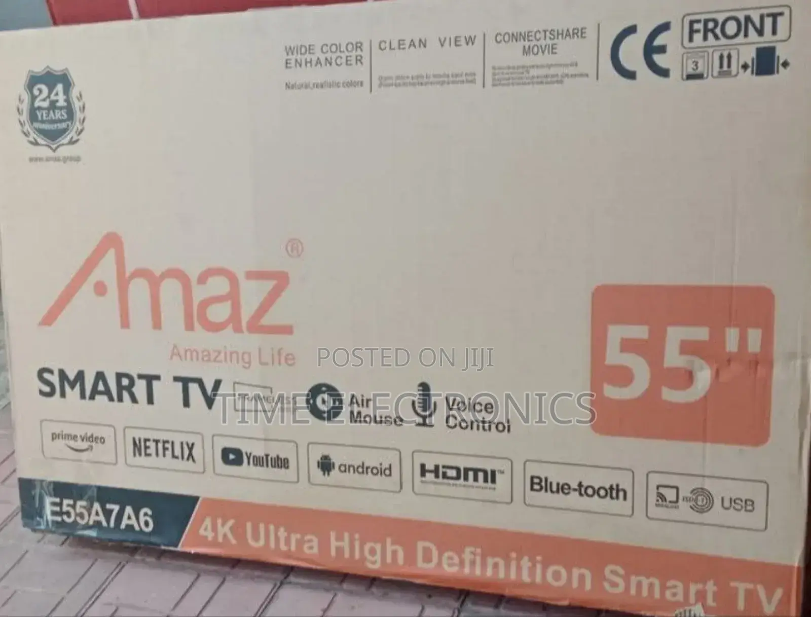 Amaz 55" New 2025 Webos Hub Smart Tv 10 Years Warranty