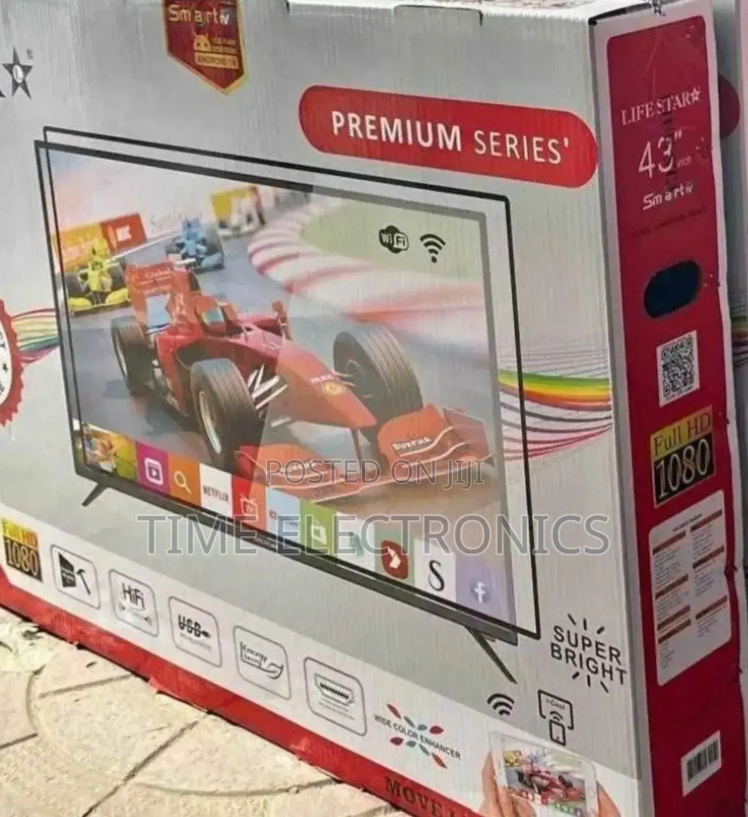 Life Star 43" New 2026 Smart Android Tv 10 Years Warranty