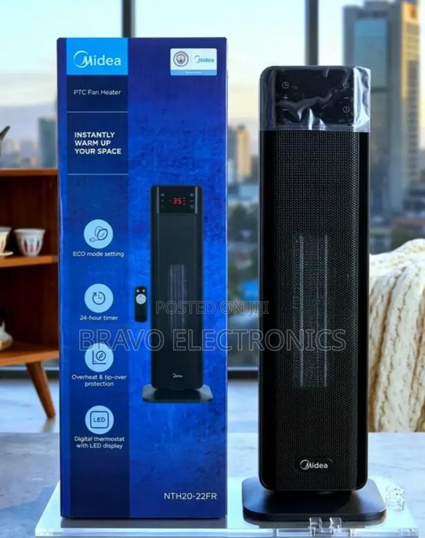 Midea Ceramic Tower Fan Heater