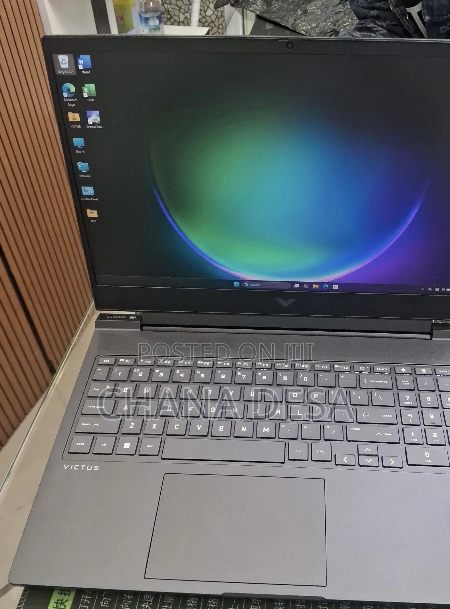 New Laptop HP Victus 16 16GB Intel Core i7 SSD 1T