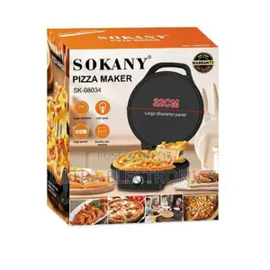 Sokany Sk-08034 Electric Pizza Maker With a 32cm Diameter Panel.