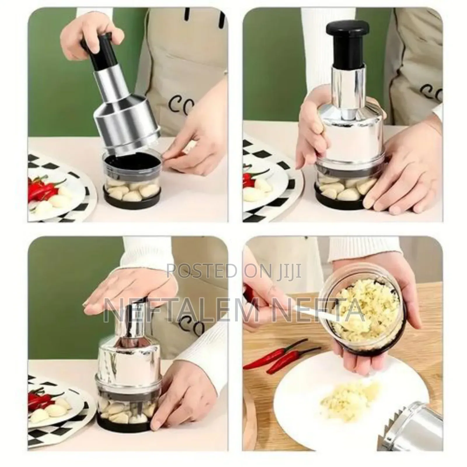 Manual Press Down and Vegetable Chopper