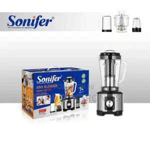 Blender Sonifer Sf-8146 6-in-1 Multifunctional Kitchen Blender Box.