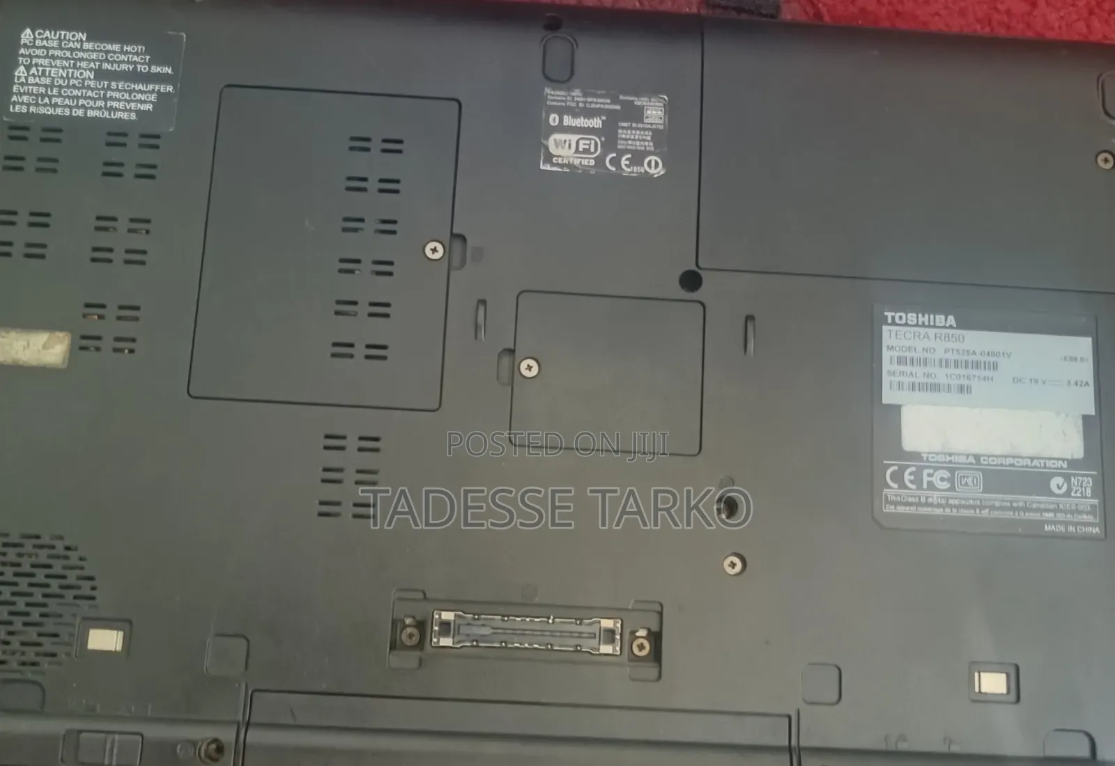 New Laptop Toshiba 4GB Intel Core i5 HDD 500GB