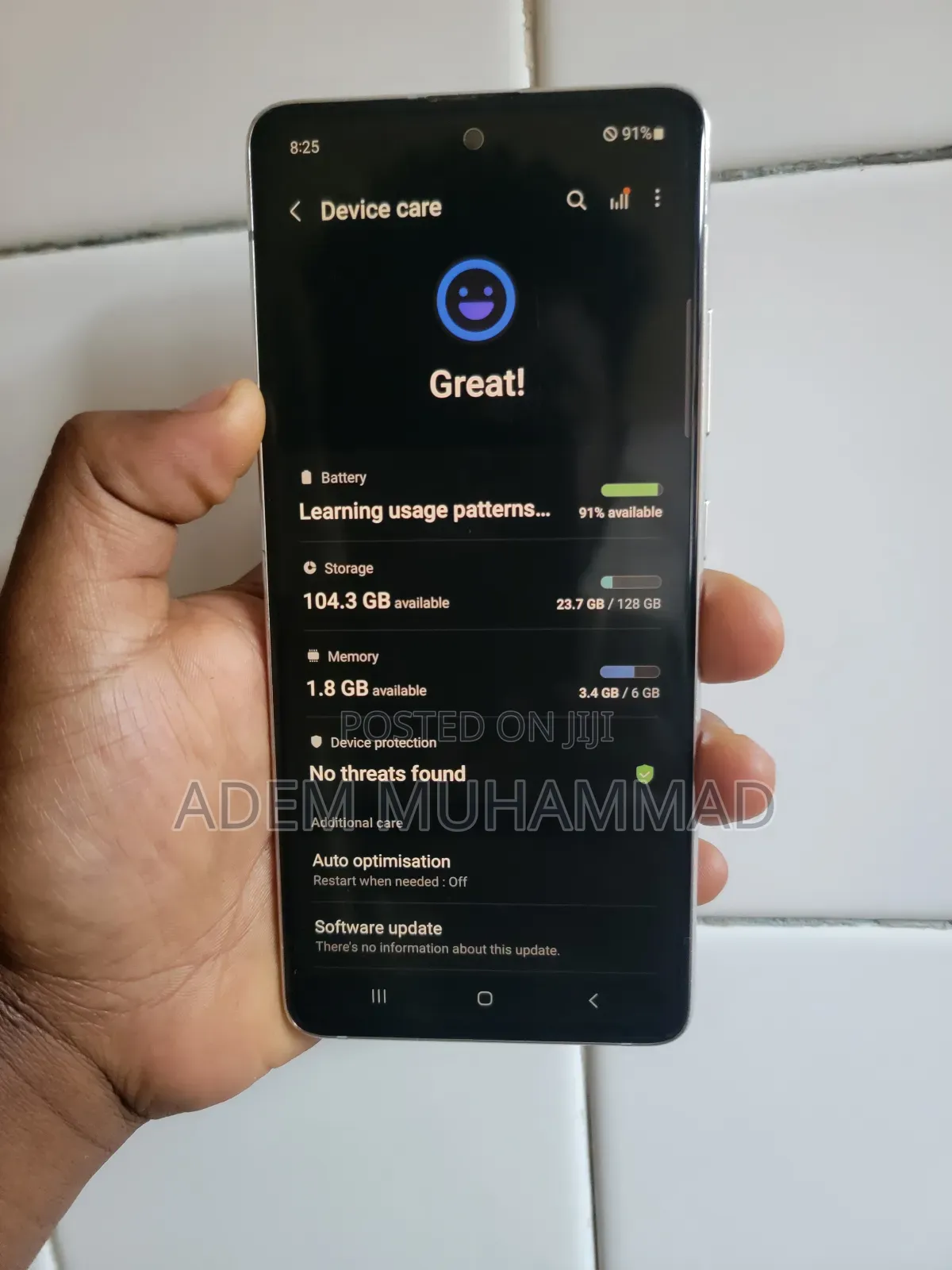 Samsung Galaxy A51 5G UW 128 GB White