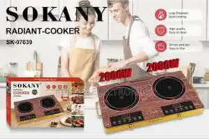 Sokany Radiant Cooker Featuring a Wood-Grain Design And