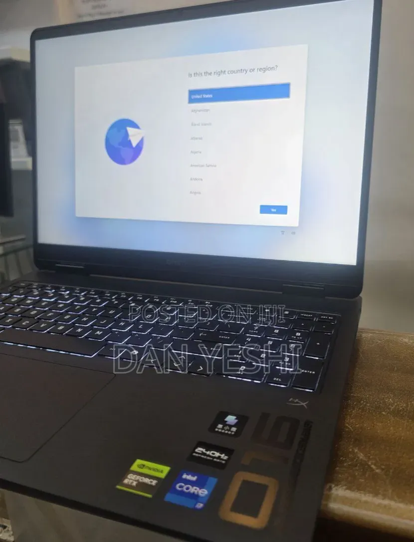 New Laptop HP Omen 16 16GB Intel Core i7 SSD 1T