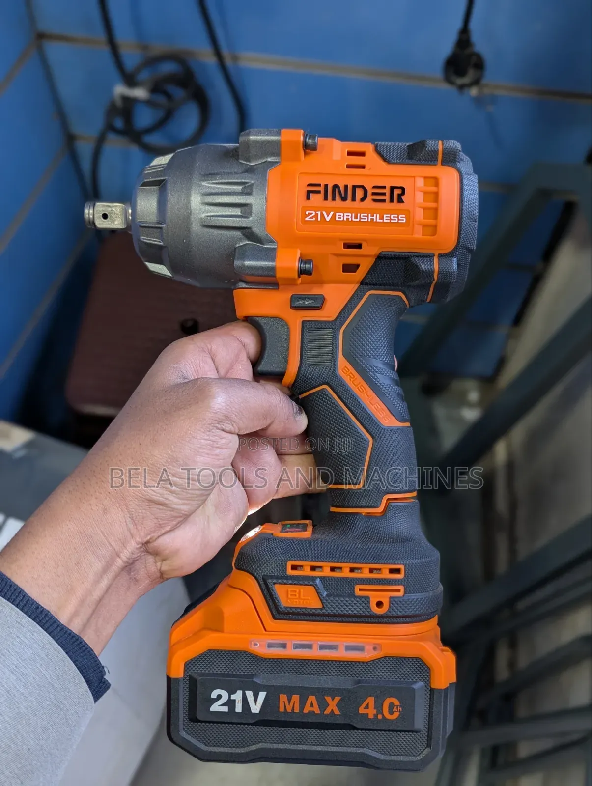 Finder Impact Wrench 21v 4am 850nm Chargeable Impact Wrench