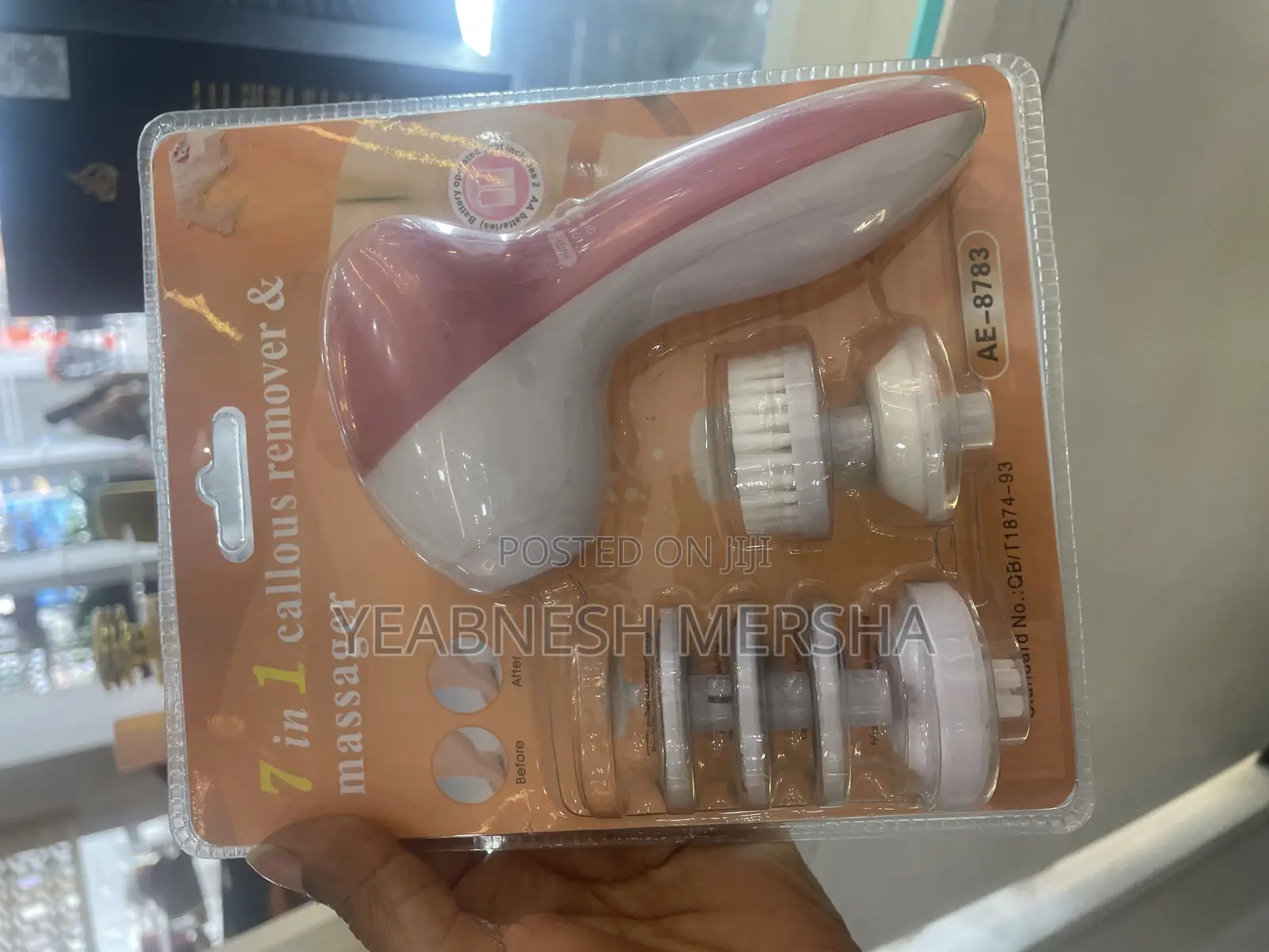 The 7-in-1 Callus Remover and Massager