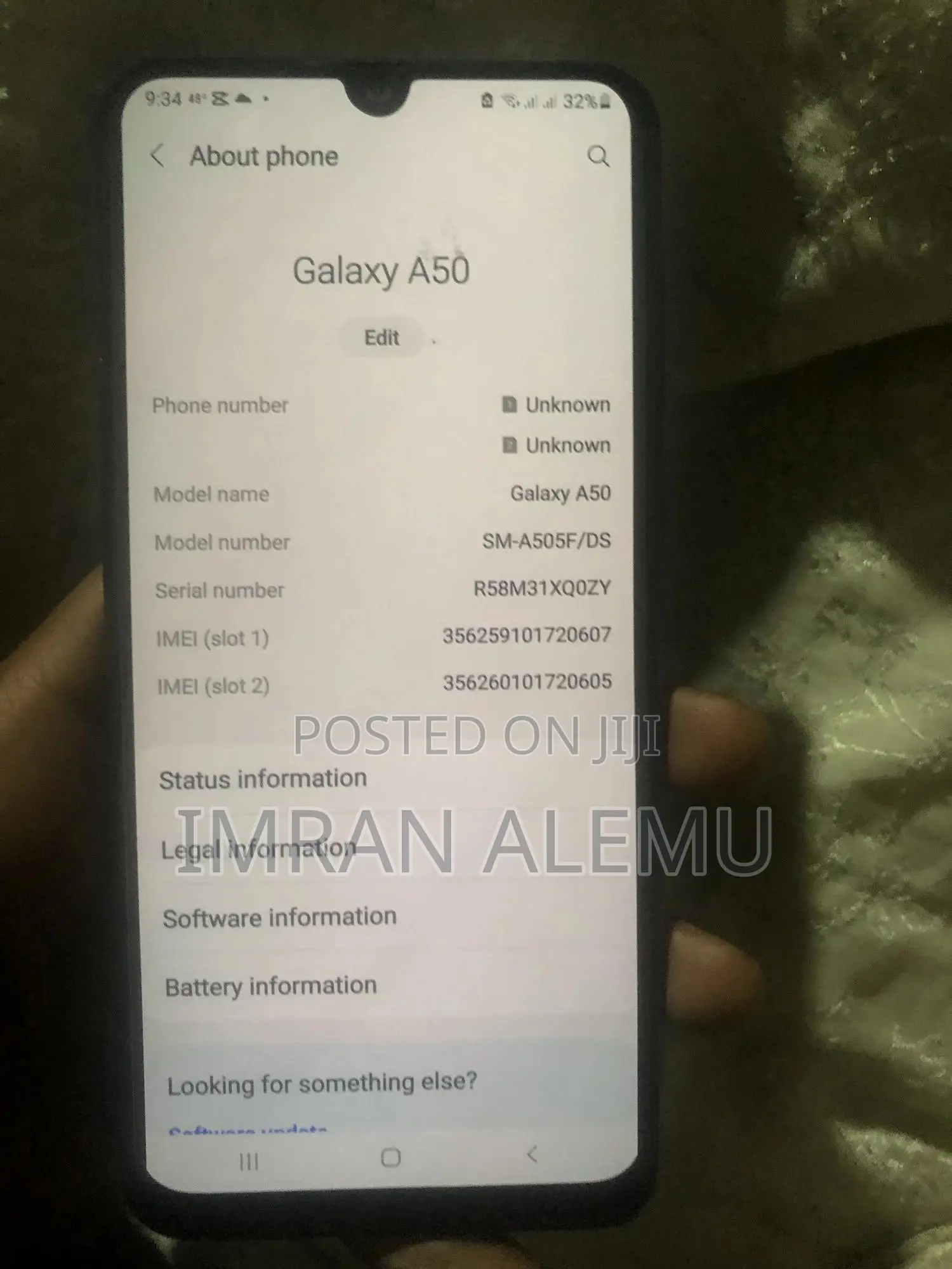 Samsung Galaxy A50 128 GB Black