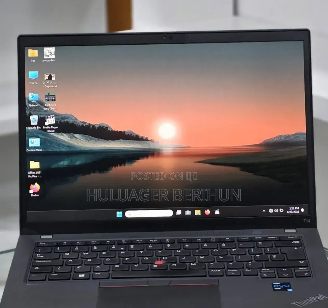 New Laptop Lenovo ThinkPad T14 G3 16GB Intel Core i7 SSD 256GB