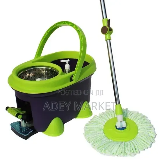.Dual Drive Spin Mop 360°