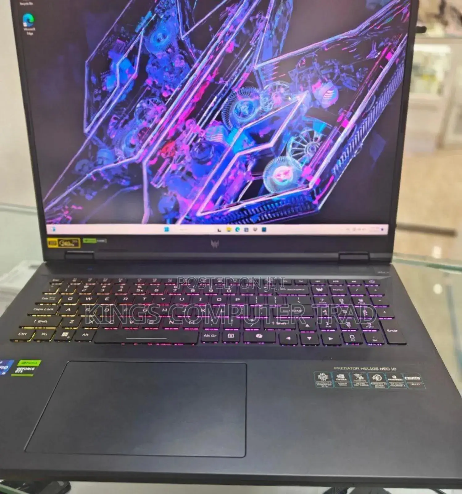 New Laptop Acer Predator Helios 18 PH18-71 32GB Intel Core i9 SSD 1T