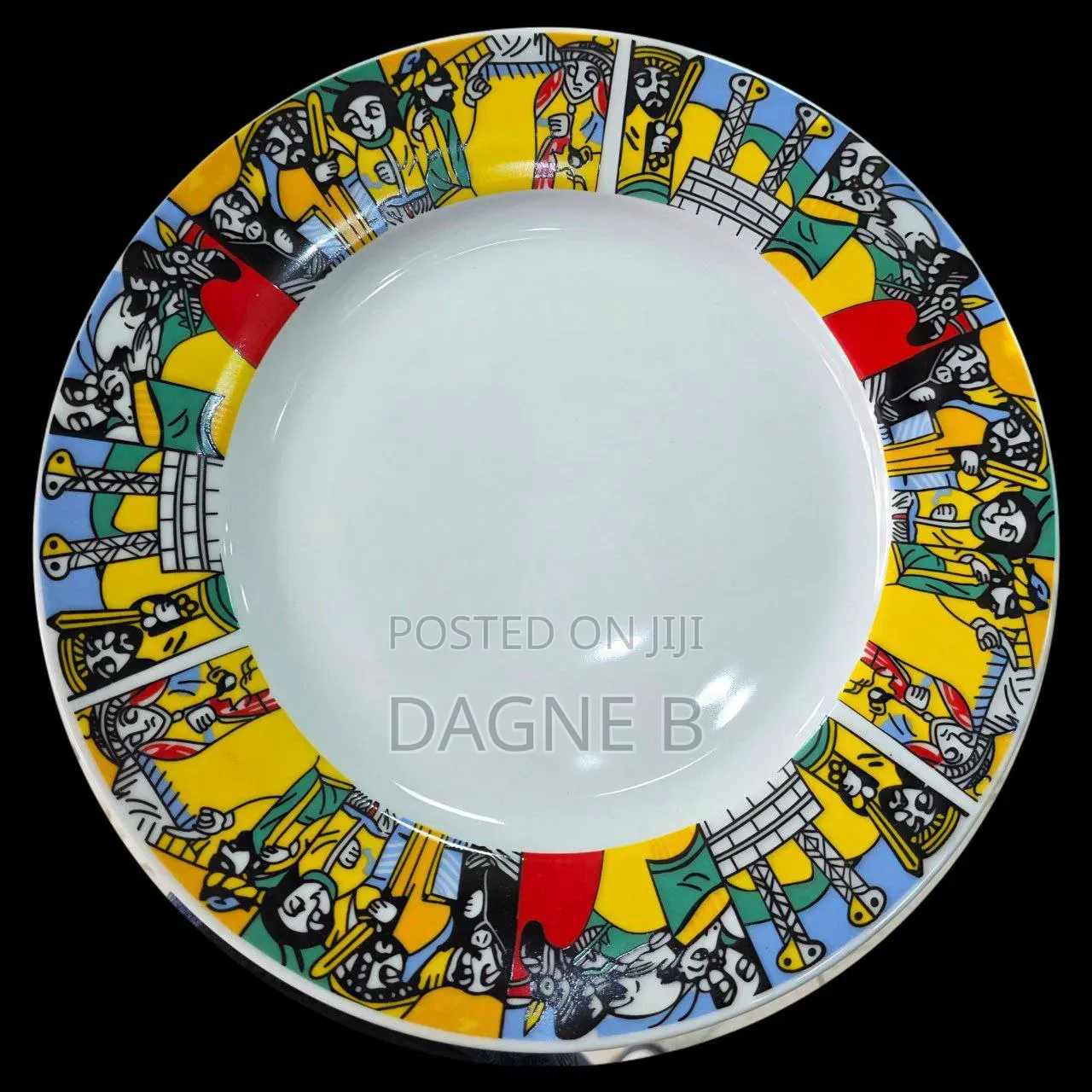 Saba Dining Plate ሳባ ሸክላ ሳህን