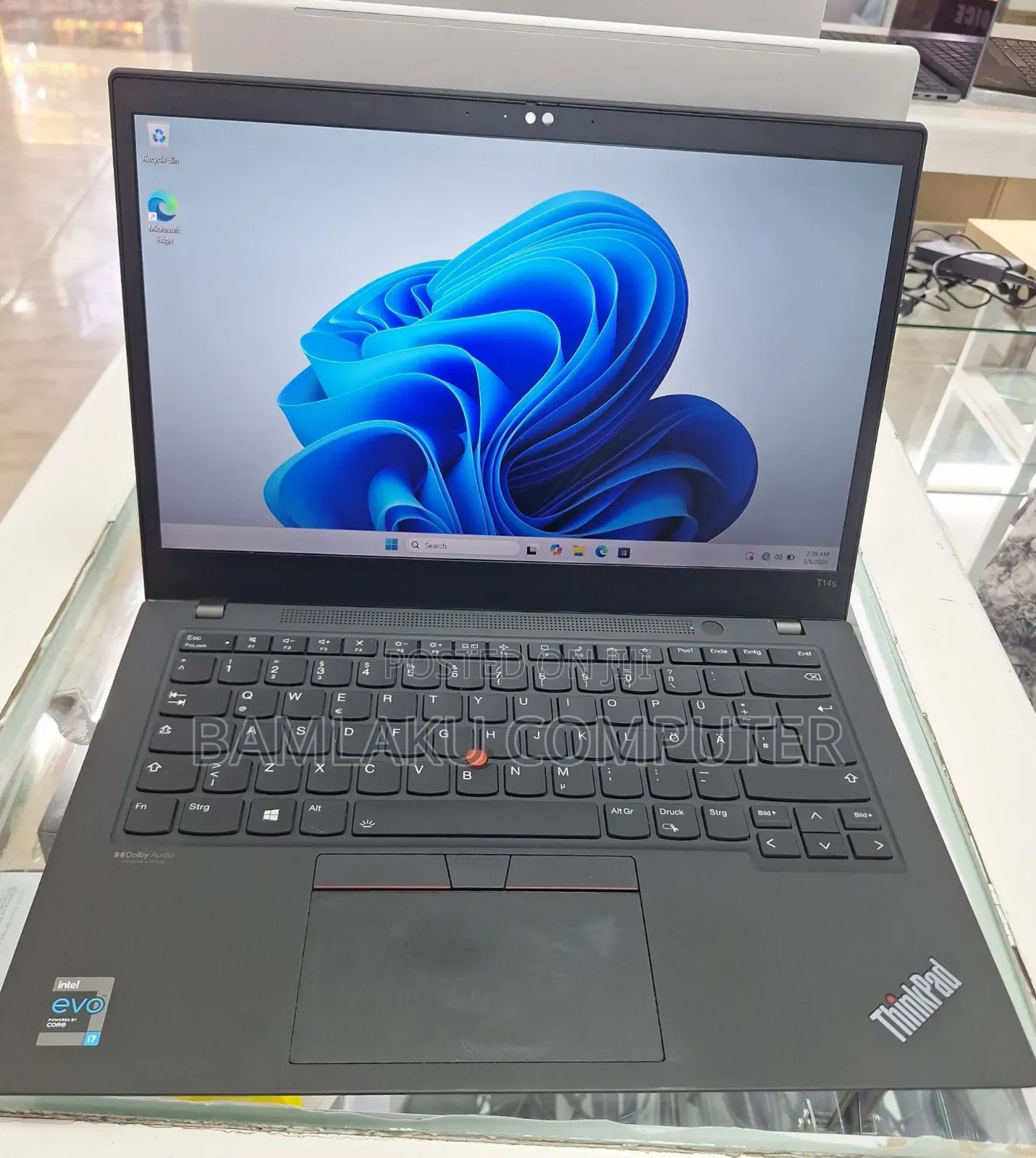 New Laptop Lenovo ThinkPad T14s Gen 1 16GB Intel Core i7 SSD 512GB