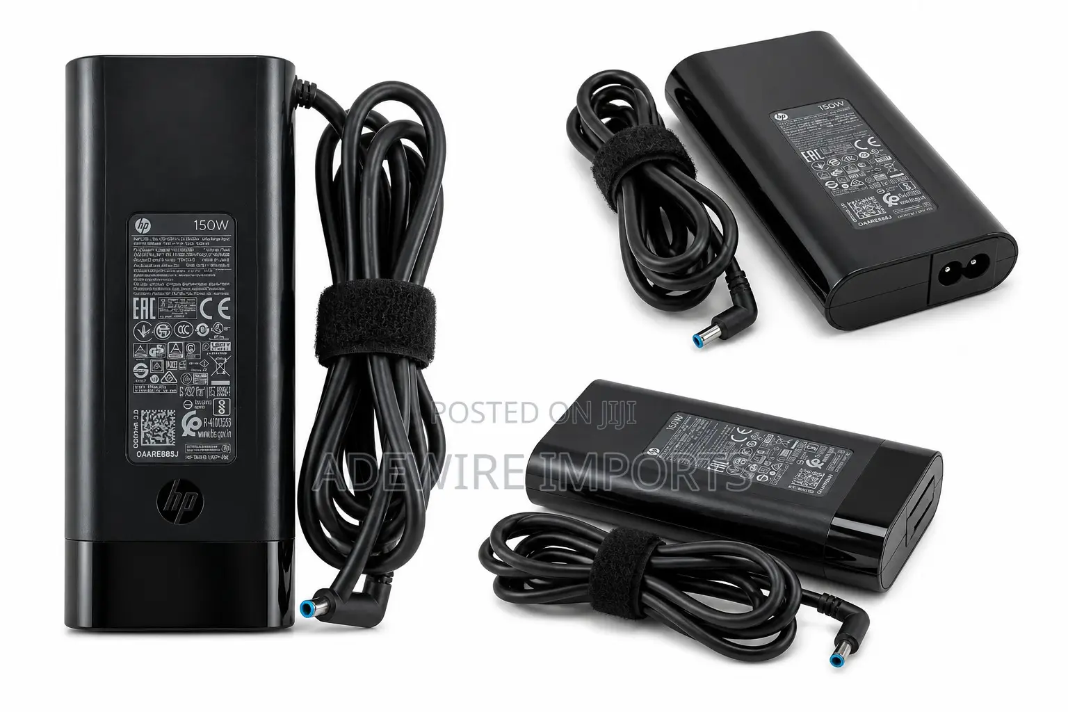 Hp Blue Pin 150w (Origional) Laptop Charger With Vat