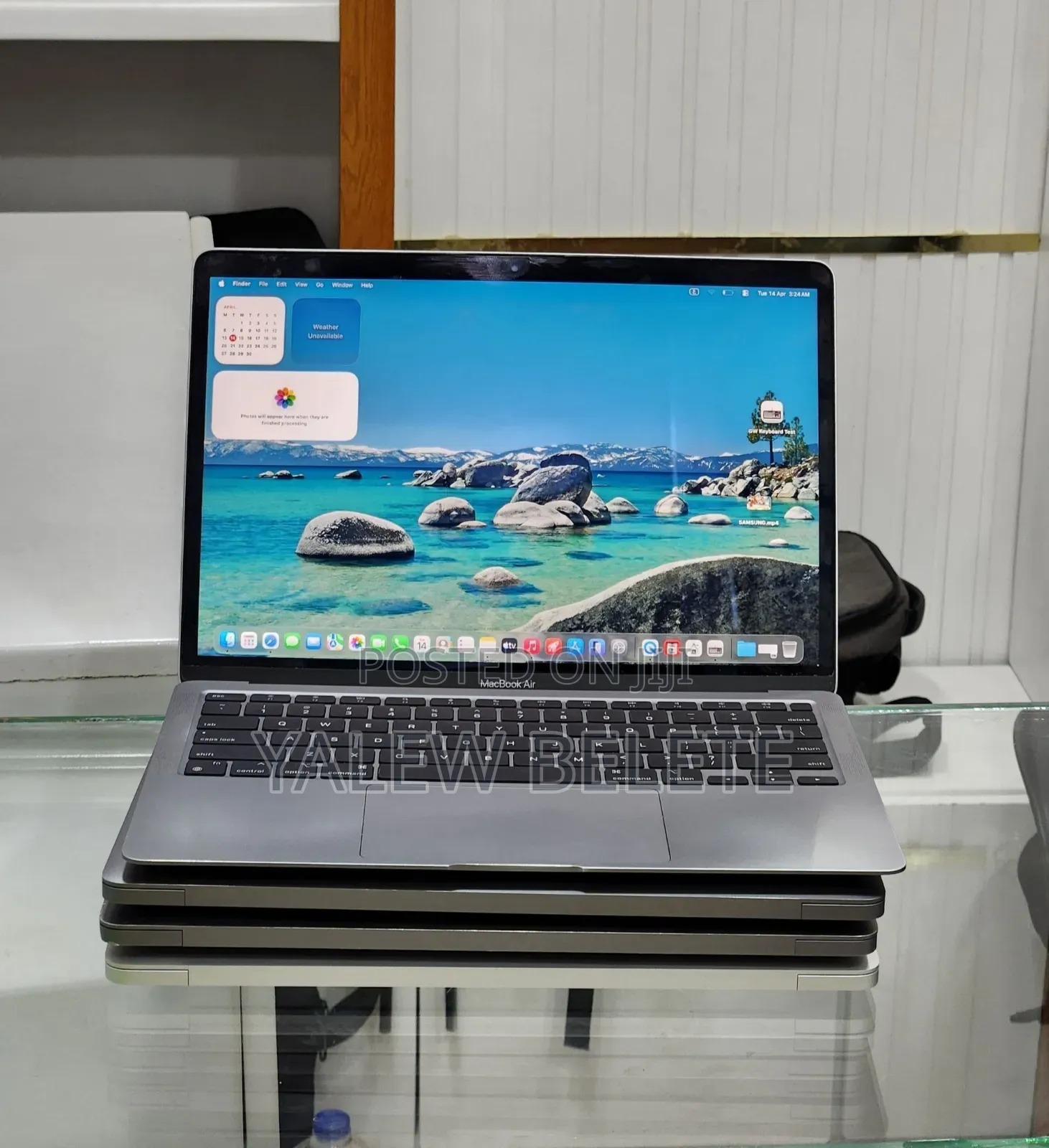 New Laptop Apple MacBook Air 2020 M1 8GB Apple M1 SSD 256GB