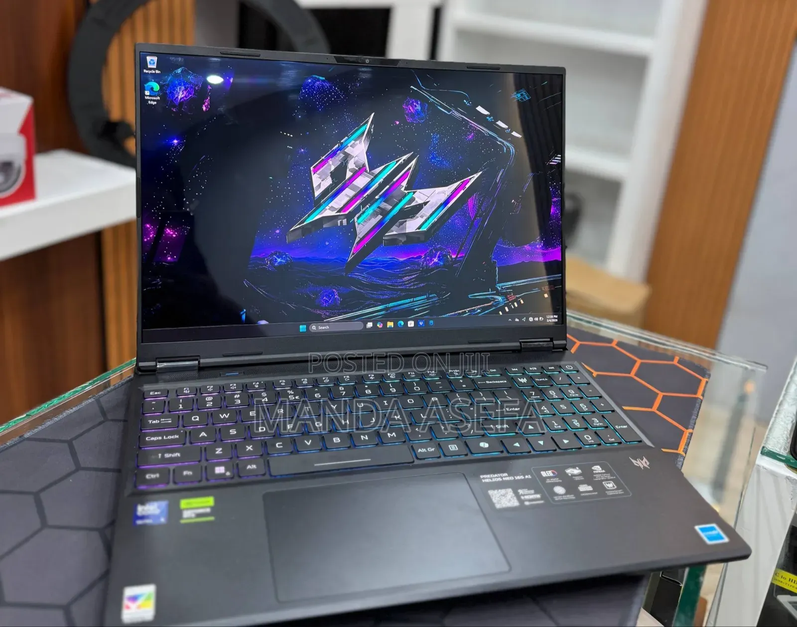 New Laptop Acer Predator Helios Neo 16 32GB Intel Core Ultra 9 SSD 1T