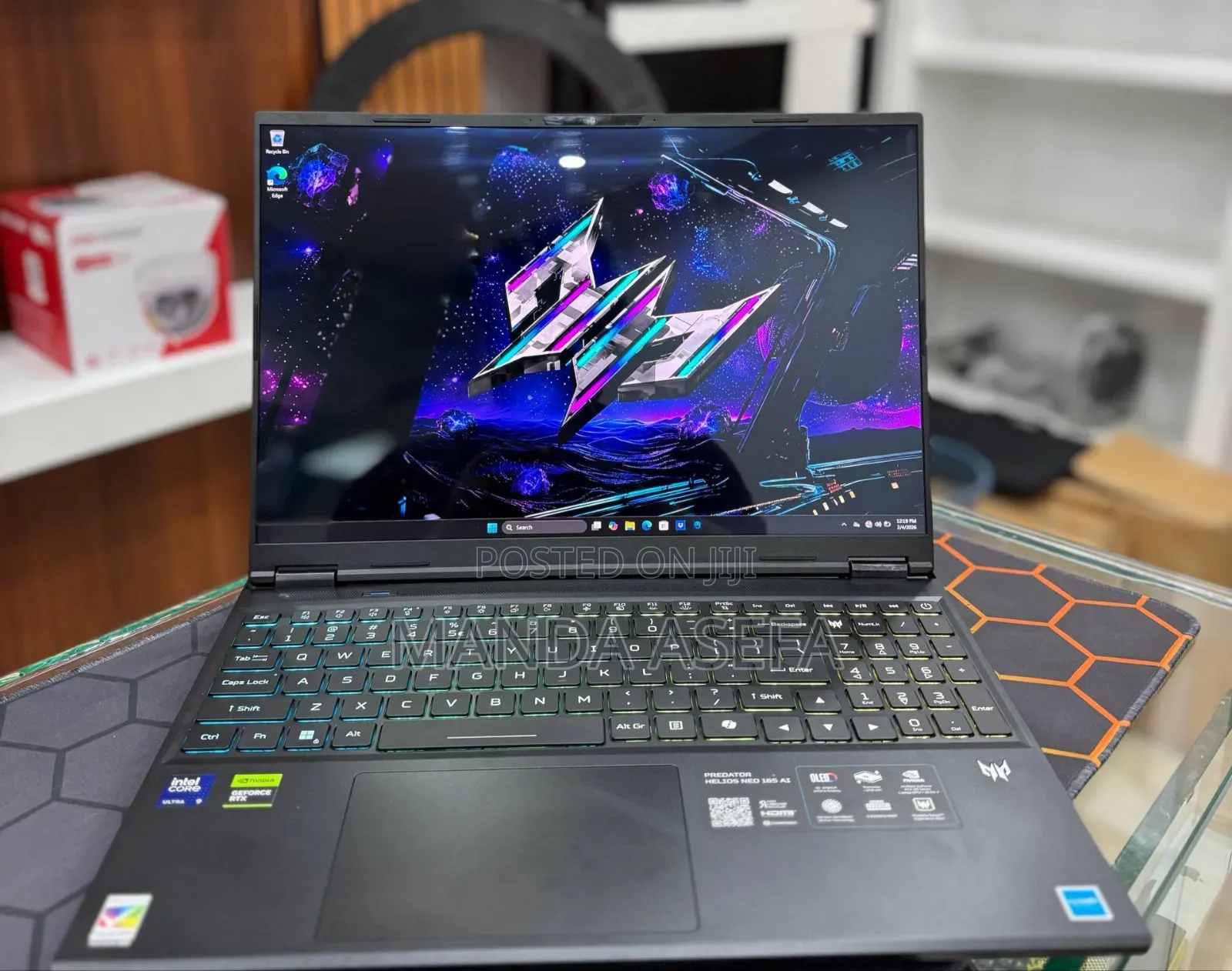 New Laptop Acer Predator Helios Neo 16 32GB Intel Core Ultra 9 SSD 1T
