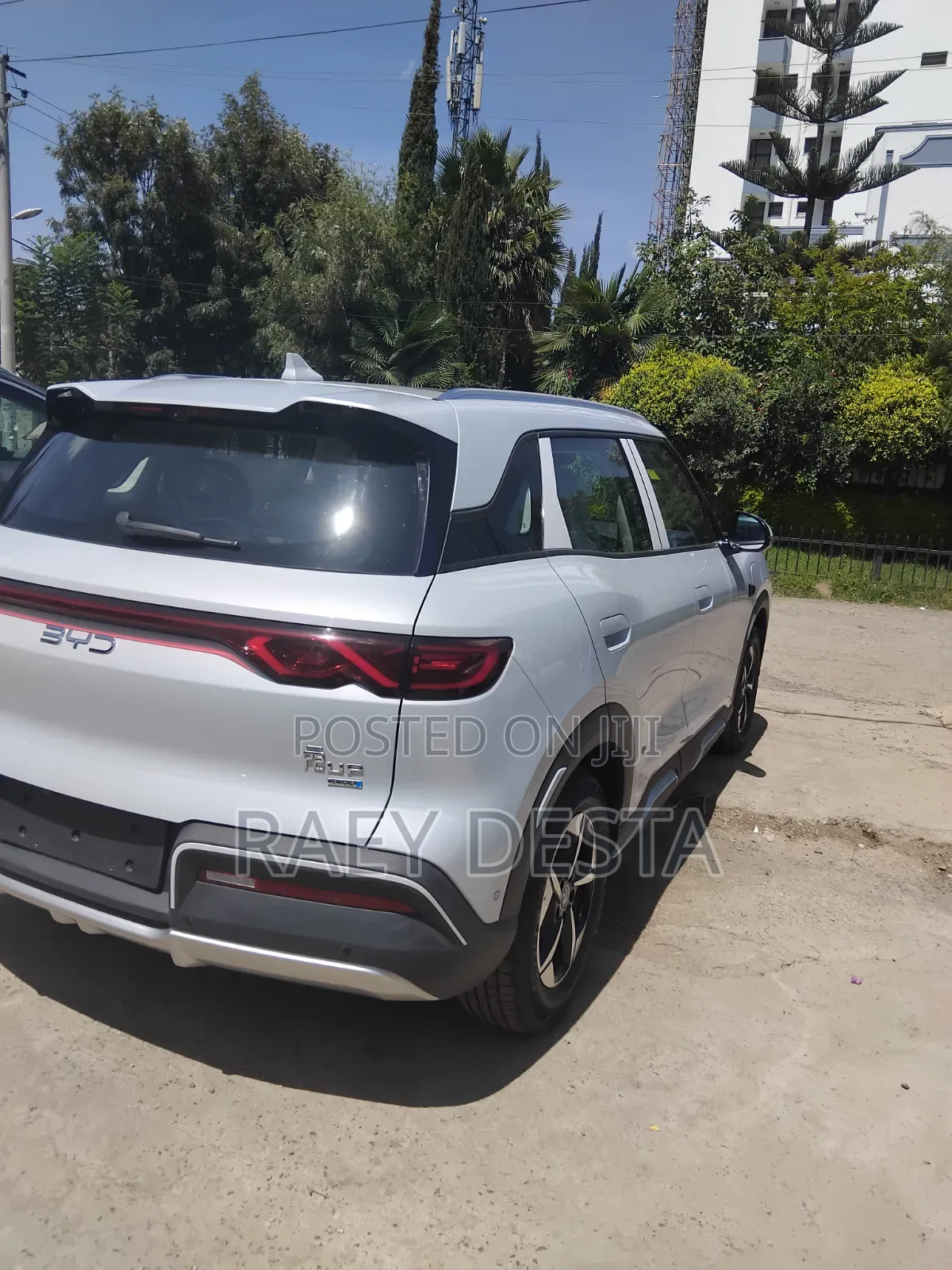 New BYD Yuan Up 2025 White