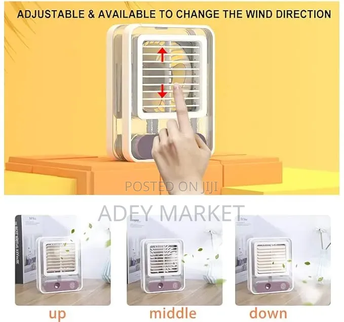 .Mini Humidifier With Fan.