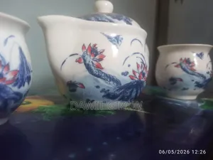 Retro Chinese Kung Fu Ceramic Teapot