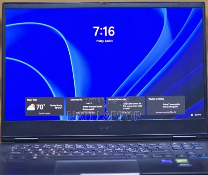 New Laptop HP Omen 16 16GB Intel Core i7 SSD 1T